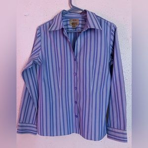 non-iron gold Label Westbound Long Sleeve Shirt for Women Size ( 8 )